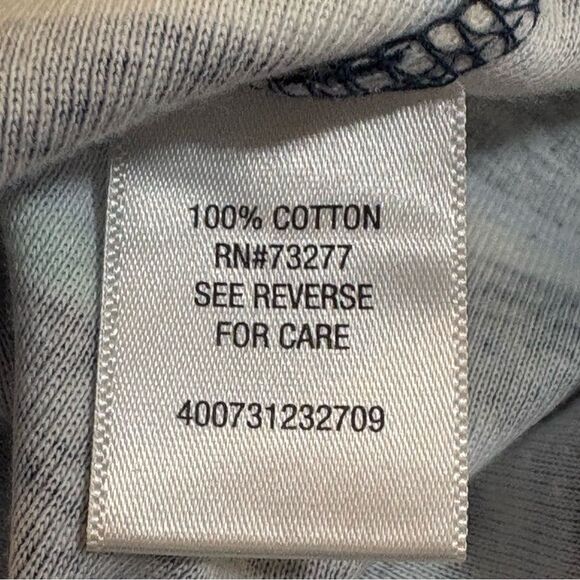 Croft & Barrow Lot 2 Striped Tees - White Pink & Navy Green 100% Cotton Women M. - Picture 14 of 16